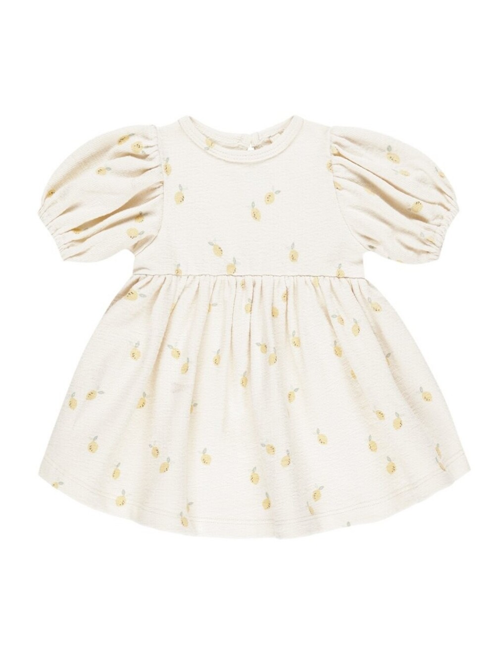Quincy Mae Darla Dress - Lemon 4-5y